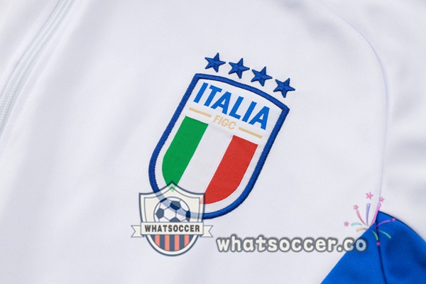 Training Jacket Italy White 2024-2025