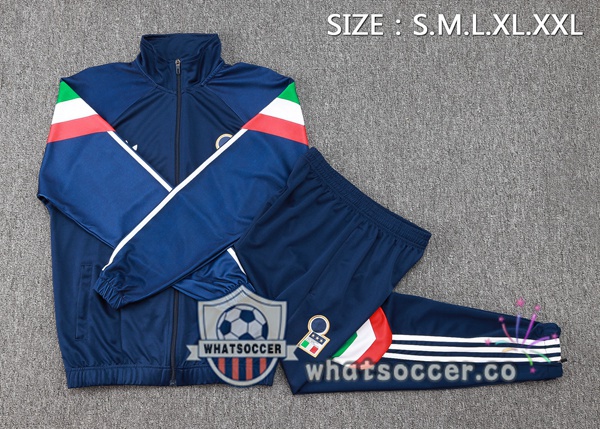 Training Jacket Italy Blue Royal 2024-2025