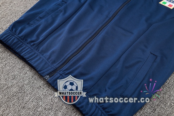Training Jacket Italy Blue Royal 2024-2025