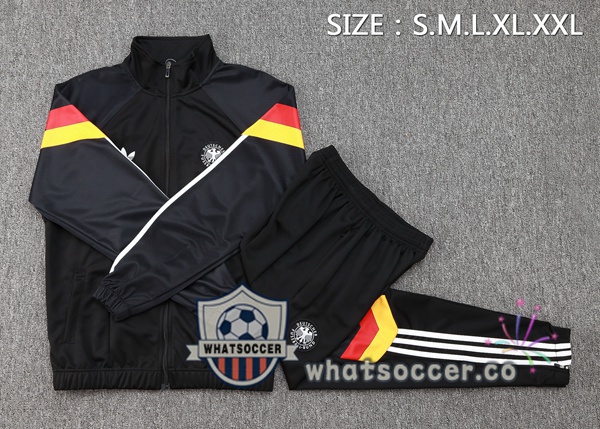 Training Jacket Germany Black 2024-2025