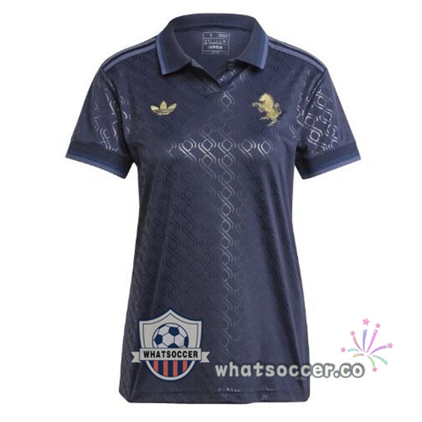 Juventus Women Third Soccer Jerseys Blue Royal 2024-2025
