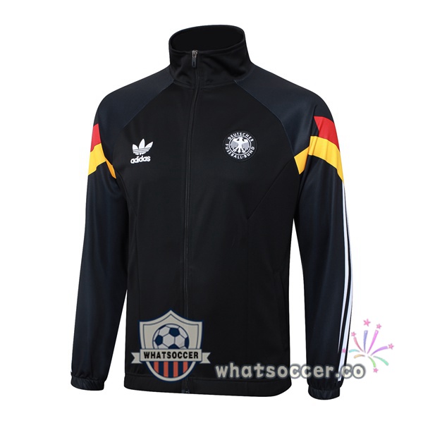 Soccer Jacket Germany Black 2024-2025