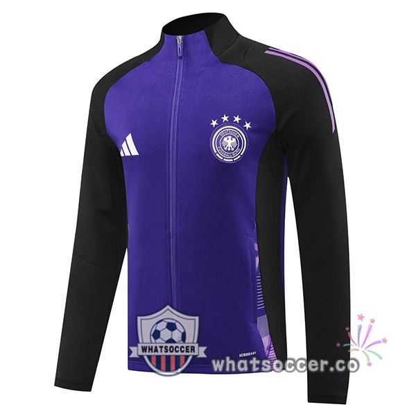 Soccer Jacket Germany Purple 2024-2025
