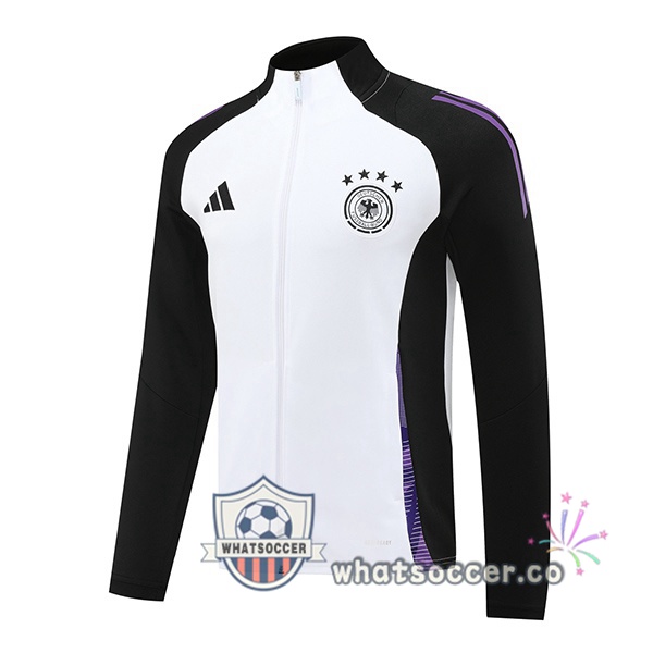 Soccer Jacket Germany White 2024-2025