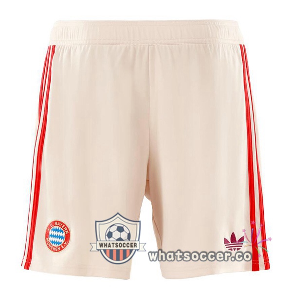 Bayern Munich Third Soccer Shorts Yellow 2024-2025