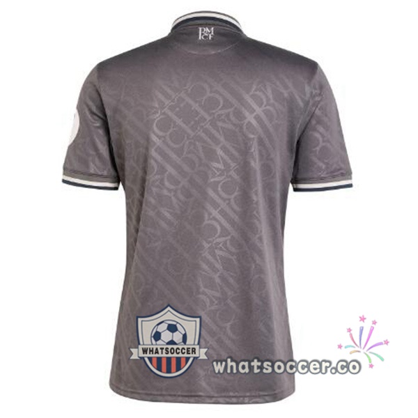 Real Madrid Third Soccer Jerseys Gray 2024-2025