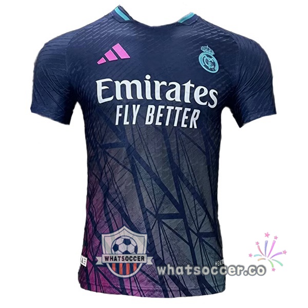 Real Madrid Special Edition Soccer Jerseys Blue 2024-2025