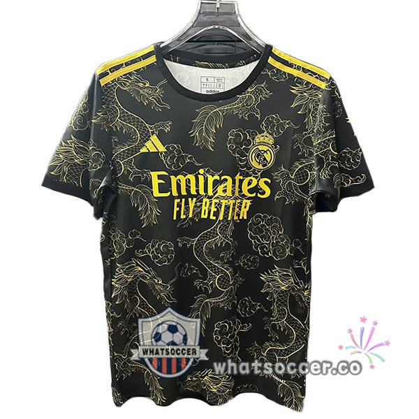 Real Madrid Special Edition Soccer Jerseys Black 2024-2025