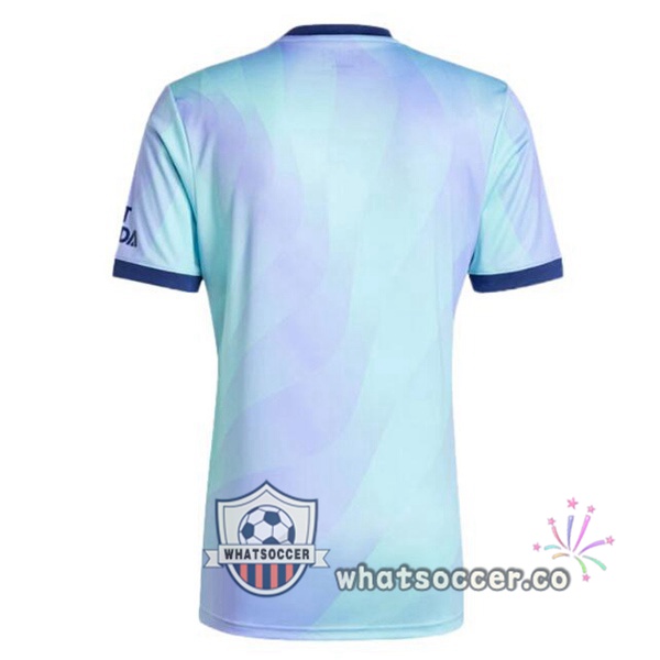 Arsenal Third Soccer Jerseys Blue 2024-2025
