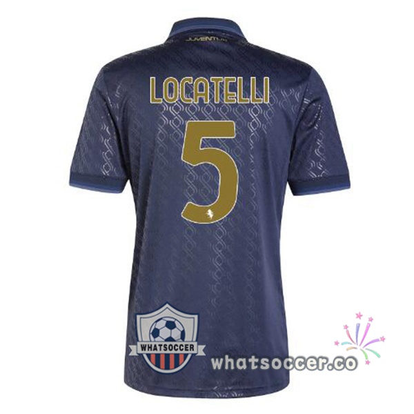 Juventus (LOCATELLI 5) Third Soccer Jerseys Blue Royal 2024-2025