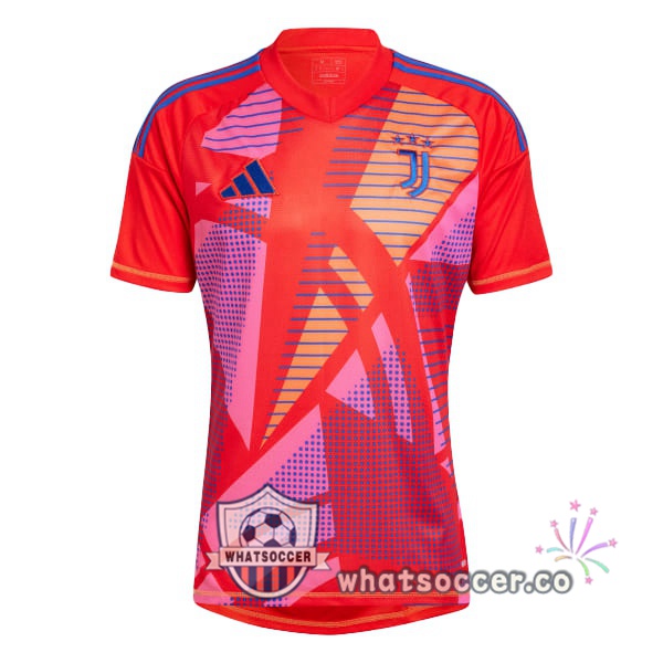 Juventus Goalkeeper Soccer Jerseys Red 2024-2025