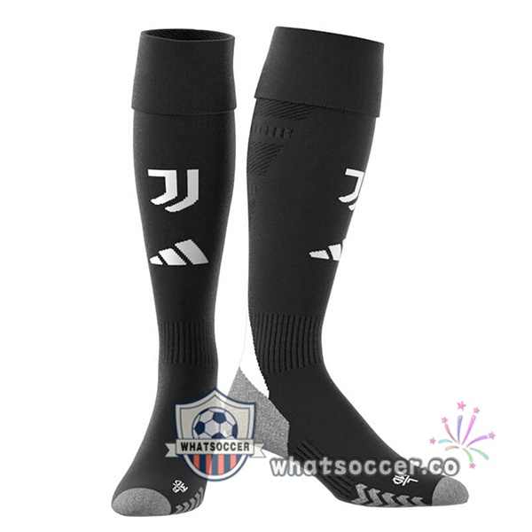 Juventus Home Soccer Jerseys Black White 2024-2025