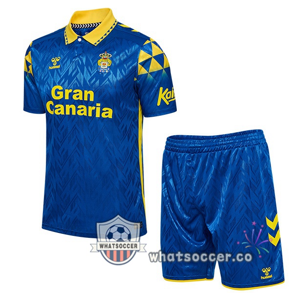 UD Las Palmas Kids Away Soccer Jerseys Blue 2024-2025