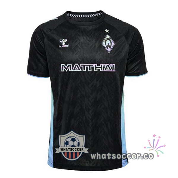 SV Werder Bremen Third Soccer Jerseys Black 2024-2025