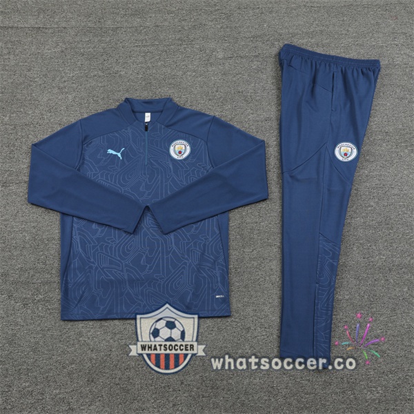 Tracksuit Manchester City Blue Royal 2024-2025