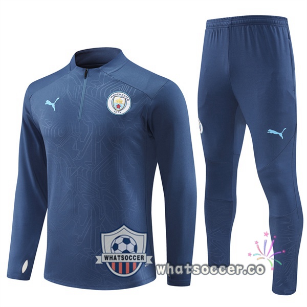 Tracksuit Manchester City Blue Royal 2024-2025