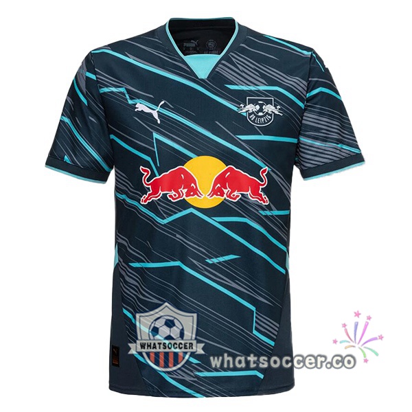 RB Leipzig Third Soccer Jerseys Blue 2024-2025