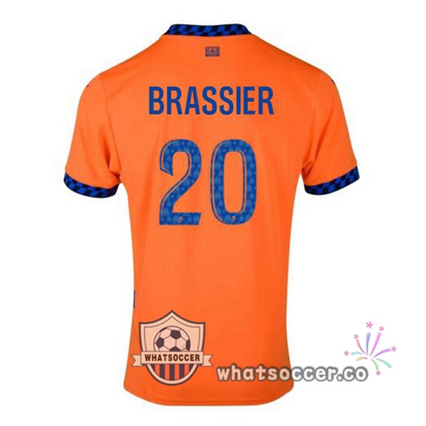 Olympique de Marseille (BRASSIER 20) Third Soccer Jerseys Orange 2024-2025