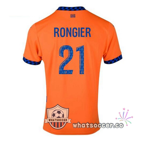 Olympique de Marseille (RONGIER 21) Third Soccer Jerseys Orange 2024-2025