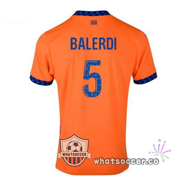 Olympique de Marseille (BALERDI 5) Third Soccer Jerseys Orange 2024-2025