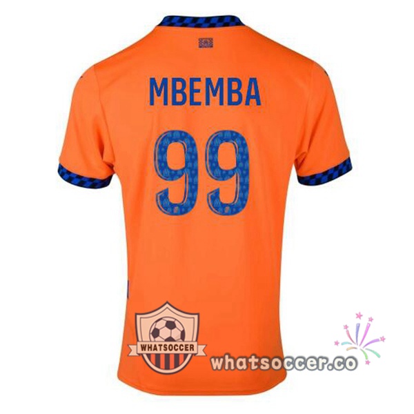 Olympique de Marseille (MBEMBA 99) Third Soccer Jerseys Orange 2024-2025