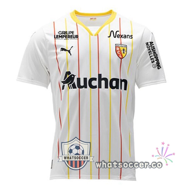 RC Lens Third Soccer Jerseys White 2024-2025