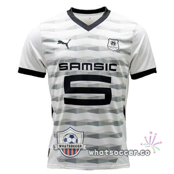 Stade Rennais Away Soccer Jerseys White 2024-2025