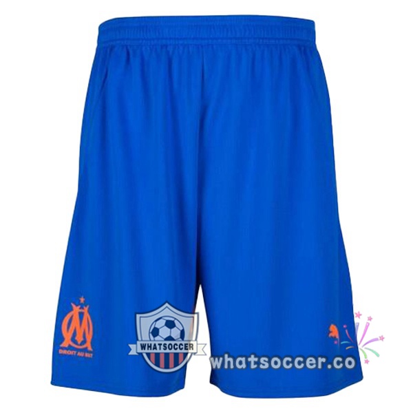 Olympique de Marseille Third Soccer Shorts Orange 2024-2025