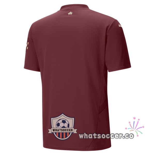 Manchester City Third Soccer Jerseys Marron 2024-2025