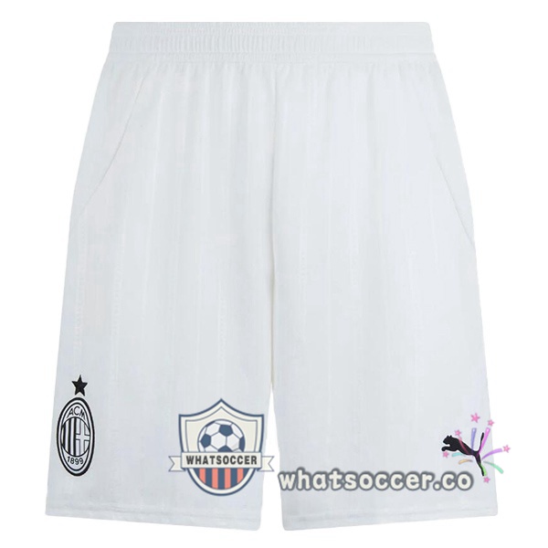 AC Milan Away Soccer Jerseys White 2024-2025