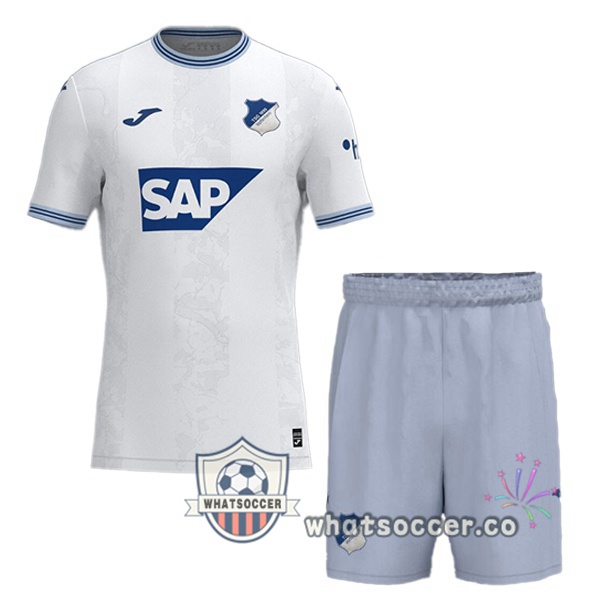 TSG Hoffenheim Kids Away Soccer Jerseys White 2024-2025