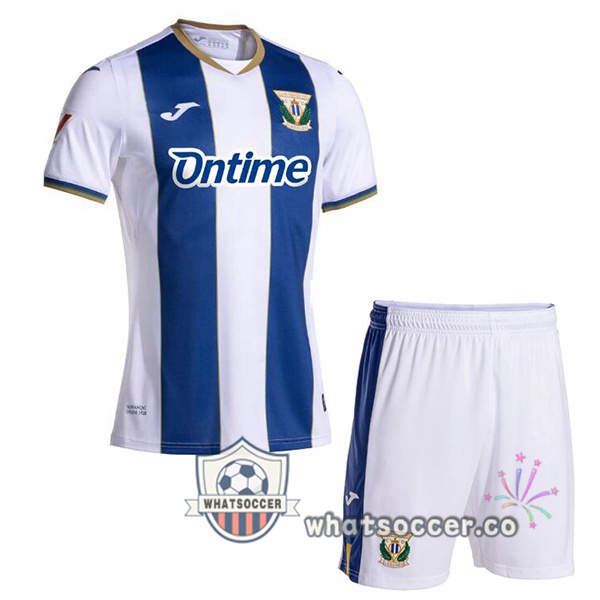 CD Leganes Kids Home Soccer Jerseys White Blue 2024-2025