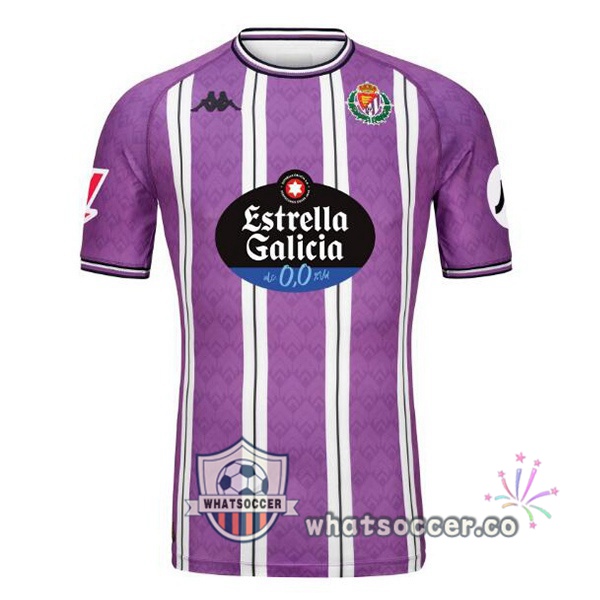 Real Valladolid Home Soccer Jerseys Purple 2024-2025