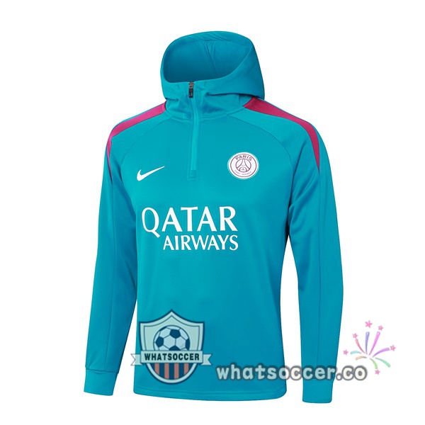 Hooded Sweatshirt Paris PSG Blue 2024-2025