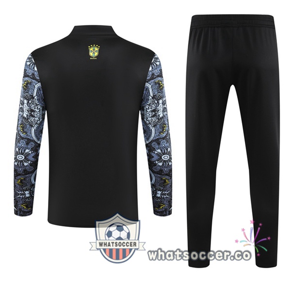 Tracksuit Brazil Black 2024-2025