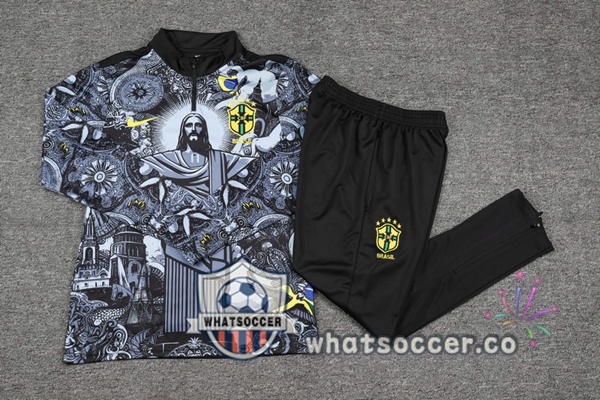 Tracksuit Brazil Black 2024-2025