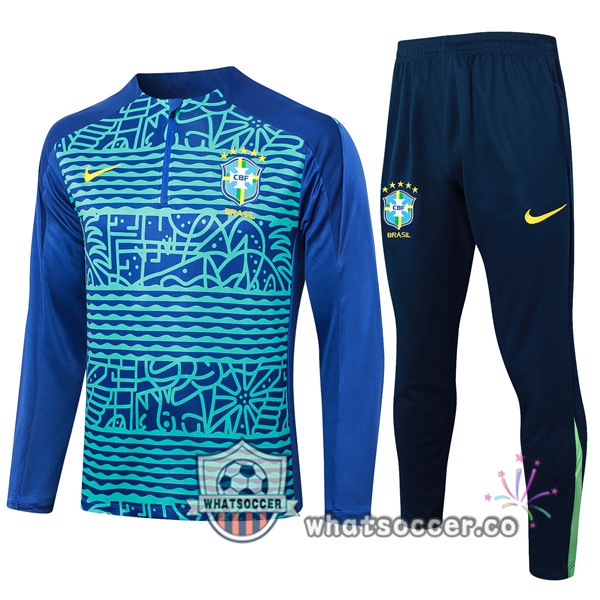 Tracksuit Brazil Blue 2024-2025