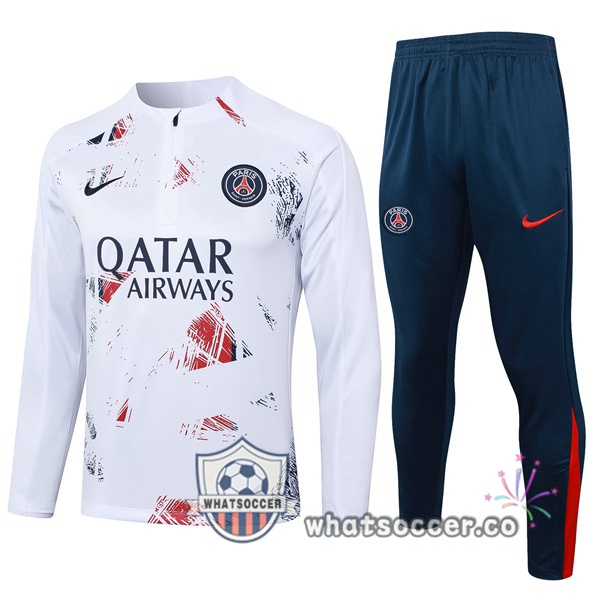 Tracksuit Paris PSG White 2024-2025