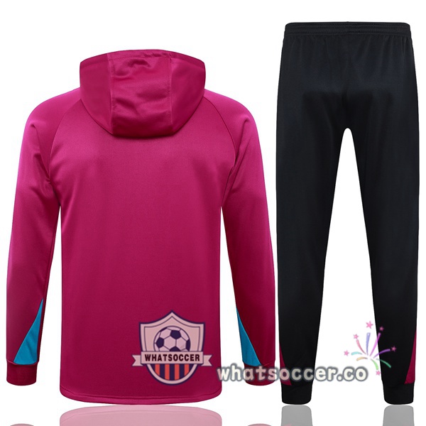 Tracksuit - Hooded Paris PSG Red 2024-2025