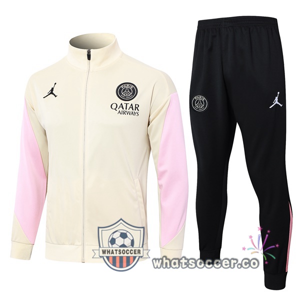 Training Jacket Paris PSG Yellow 2024-2025