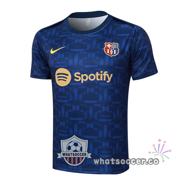 FC Barcelona Training T-Shirts Blue Royal 2024-2025