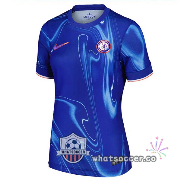 FC Chelsea Women Home Soccer Jerseys Blue 2024-2025