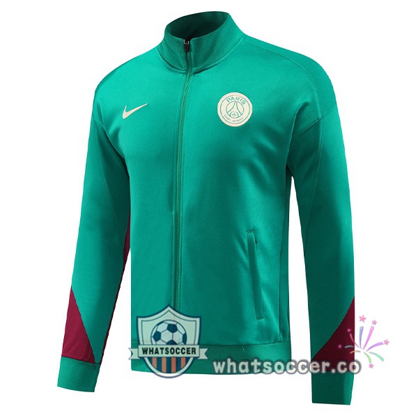 Soccer Jacket Paris PSG Green 2024-2025