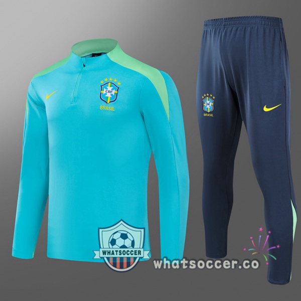 Tracksuit Brazil Kids Green 2024-2025
