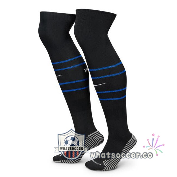 Inter Milan Home Soccer Socks Blue 2024-2025