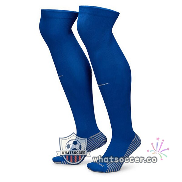 FC Chelsea Away Soccer Socks Blue 2024-2025