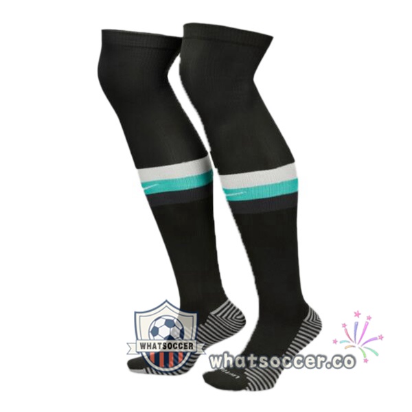 FC Liverpool Away Soccer Socks Black 2024-2025