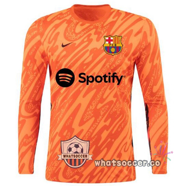 FC Barcelona Goalkeeper Soccer Jerseys Long Sleeve Spotify Rose 2024-2025