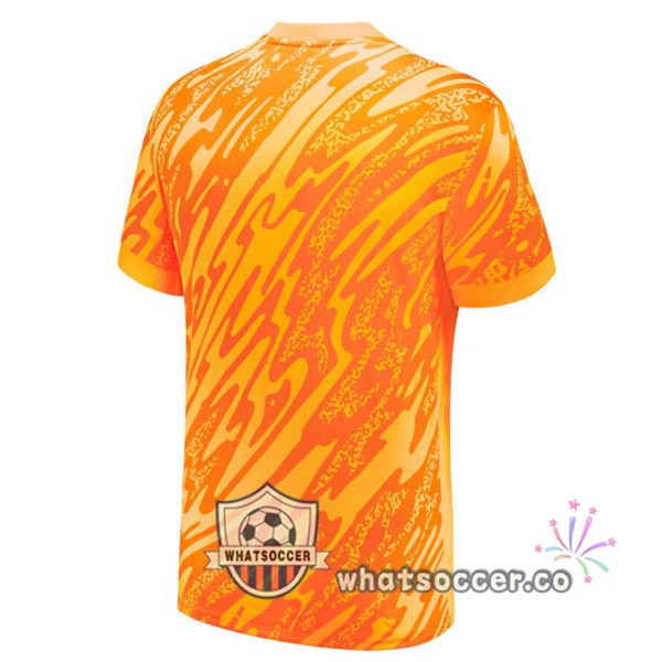 FC Chelsea Goalkeeper Soccer Jerseys Orange 2024-2025