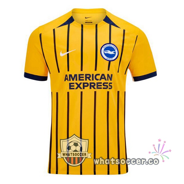 FC Brighton Away Soccer Jerseys Yellow 2024-2025